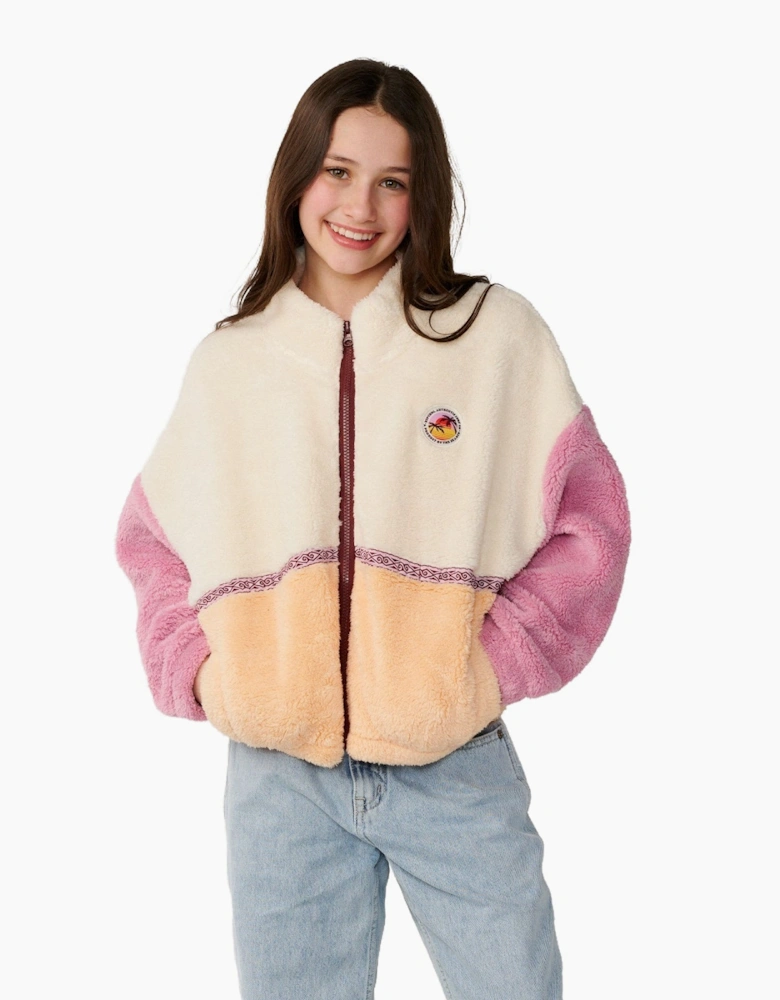 Rip Curl Kids Surf Revival Polar Full Zip Fleece