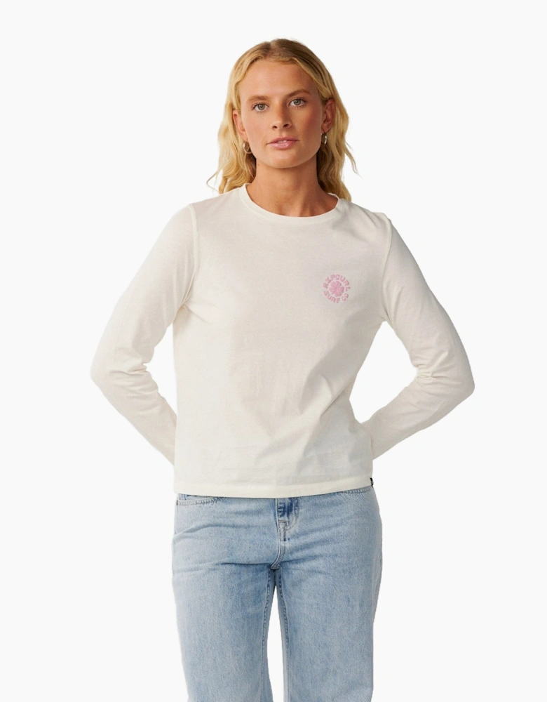 Rip Curl Womens Party Wave Long Sleeve T-Shirt