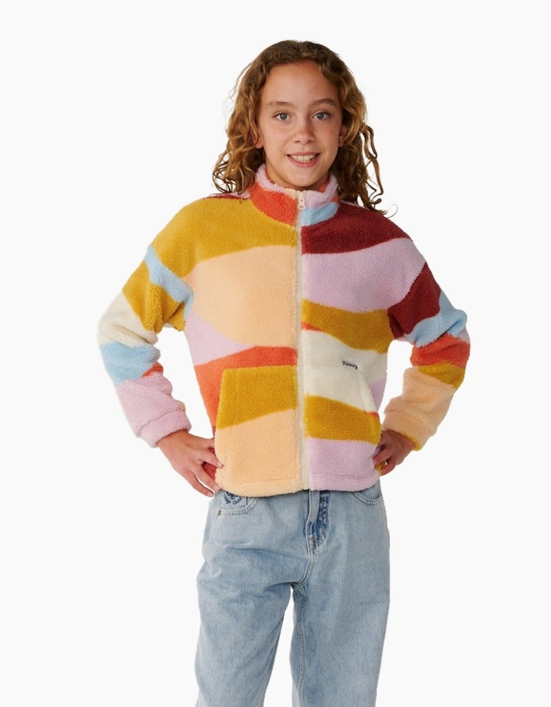 Rip Curl Kids Retro Swell Standard Full Zip Fleece
