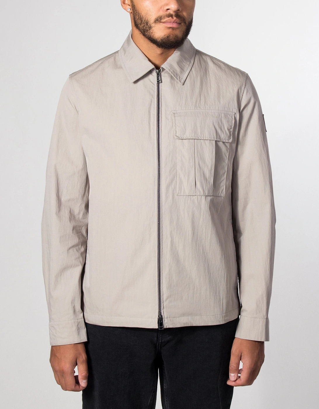 Regular Fit Cargo Overshirt