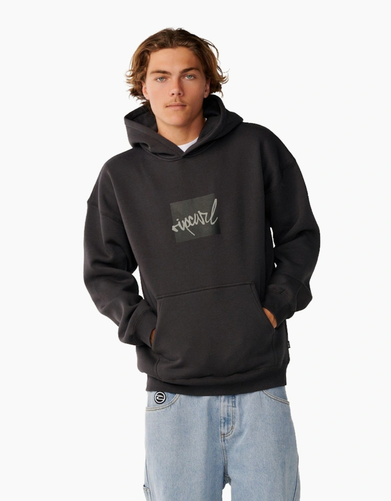 Rip Curl Mens Rip Script Icon Hoodie