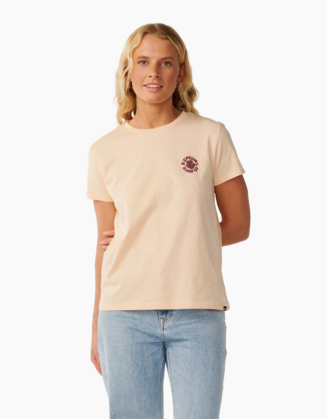 Rip Curl Womens Party Wave Short Sleeve T-Shirt