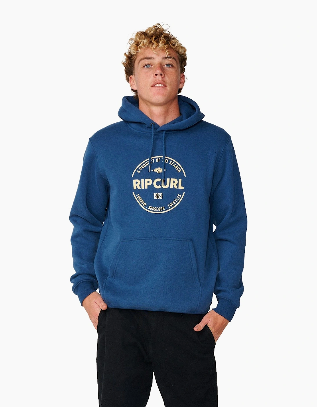 Rip Curl Mens Staple Hoodie, 2 of 1