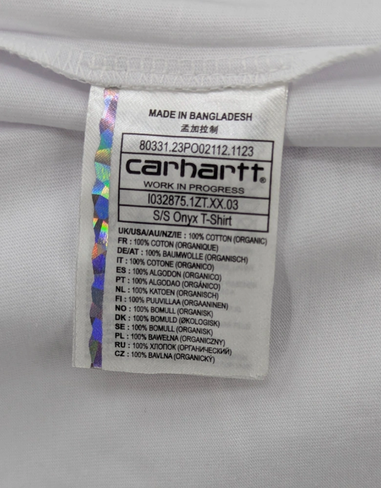 Carhartt WIP Mens T Shirts Printed Relaxed Fit Short Sleeve Cotton Tee Detroit