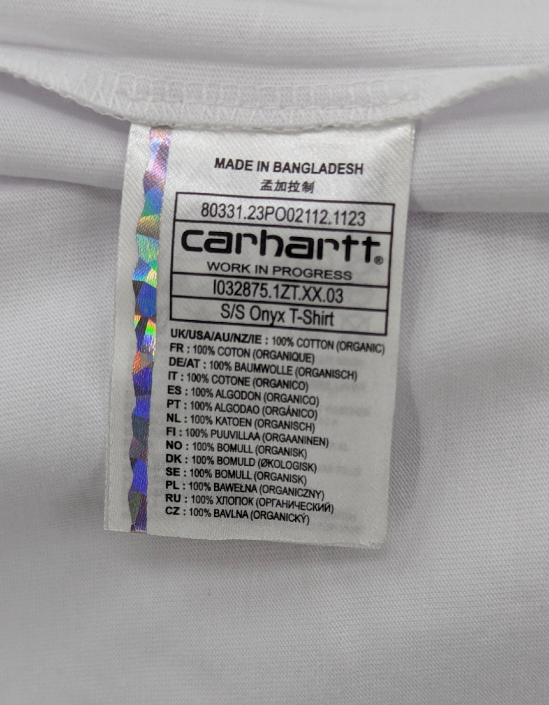 Carhartt WIP Mens T Shirts Printed Relaxed Fit Short Sleeve Cotton Tee Detroit