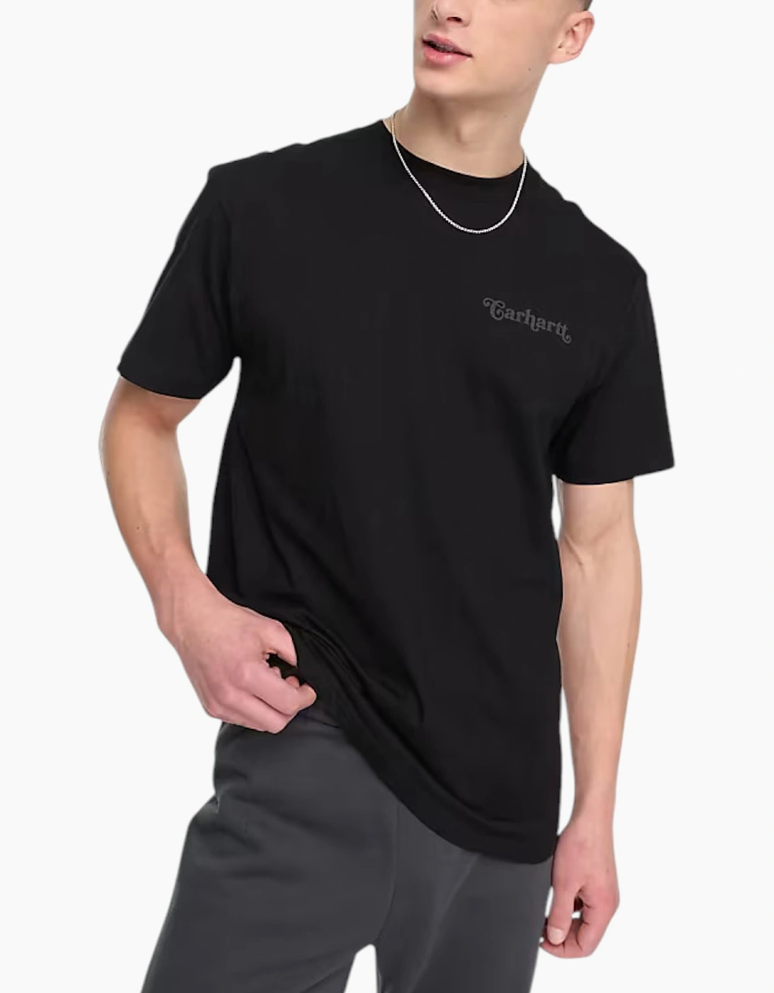 Carhartt Mens T Shirts Printed Crew Neck Regular Fit Short Sleeve Summer T Shirt