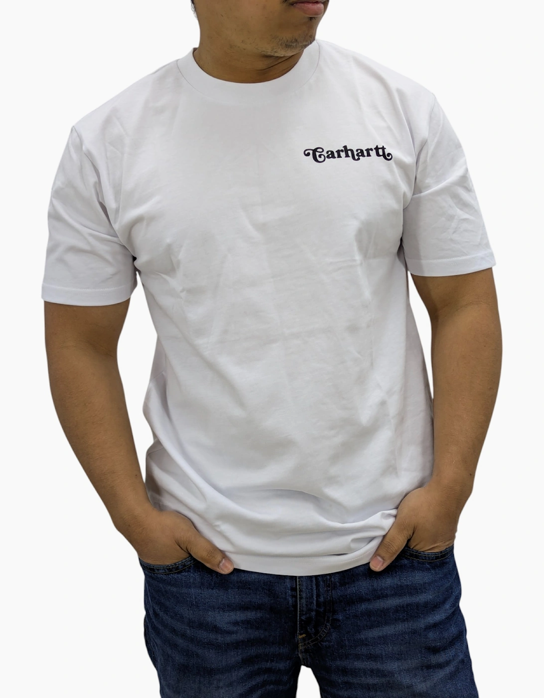 Carhartt Mens T Shirts Printed Crew Neck Regular Fit Short Sleeve Summer T Shirt
