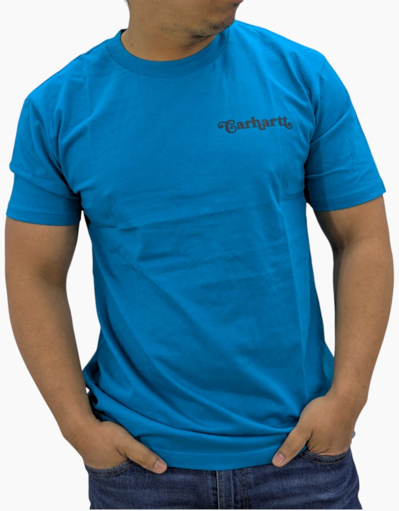 Carhartt Mens T Shirts Printed Crew Neck Regular Fit Short Sleeve Summer T Shirt