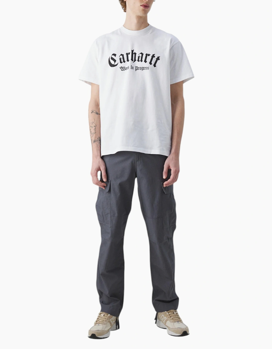 Carhartt WIP Mens ONYX T Shirts Printed Relaxed Fit Short Sleeve Cotton Tee New