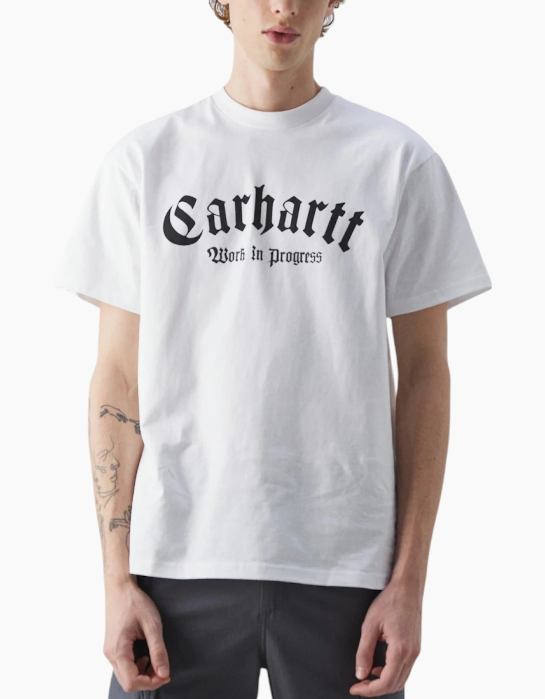Carhartt WIP Mens ONYX T Shirts Printed Relaxed Fit Short Sleeve Cotton Tee New