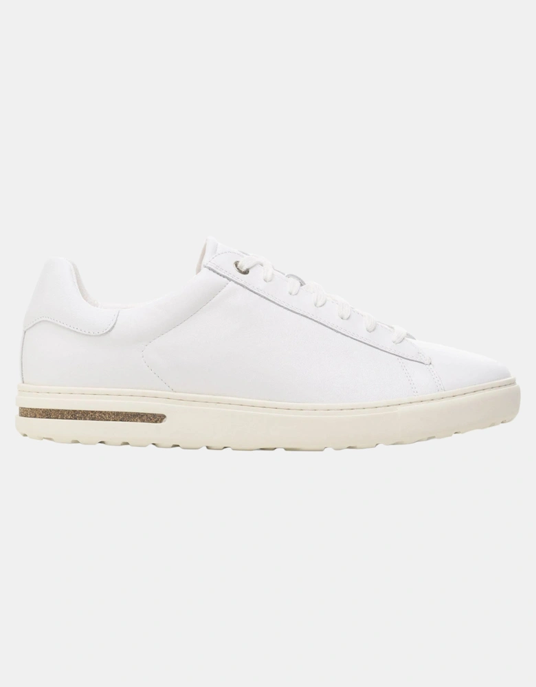 Birkenstock Bend Low Natural Leather Womens Trainers - White
