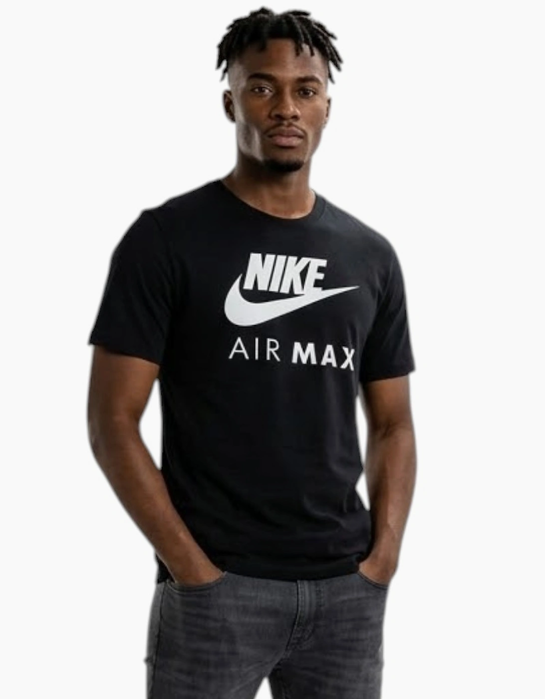 NIKE AIR MAX Mens T Shirt Short Sleeve Crew Neck Regular Fit Casual Cotton Tee, 3 of 2