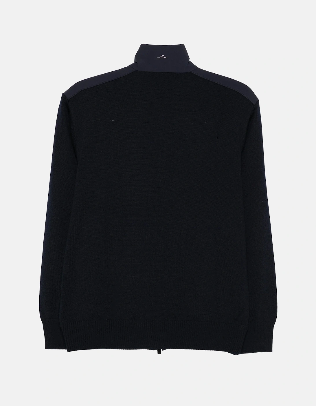 Technical Wool Full Zip Typhoon Sweater Navy