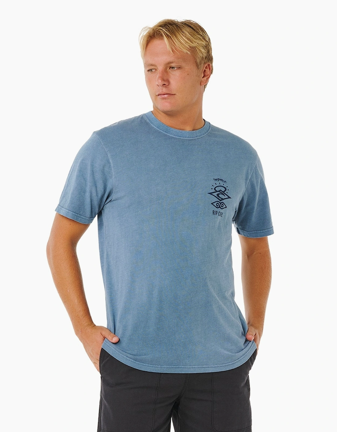 Rip Curl Mens Search Icon Graphic Short Sleeve T-Shirt, 2 of 1