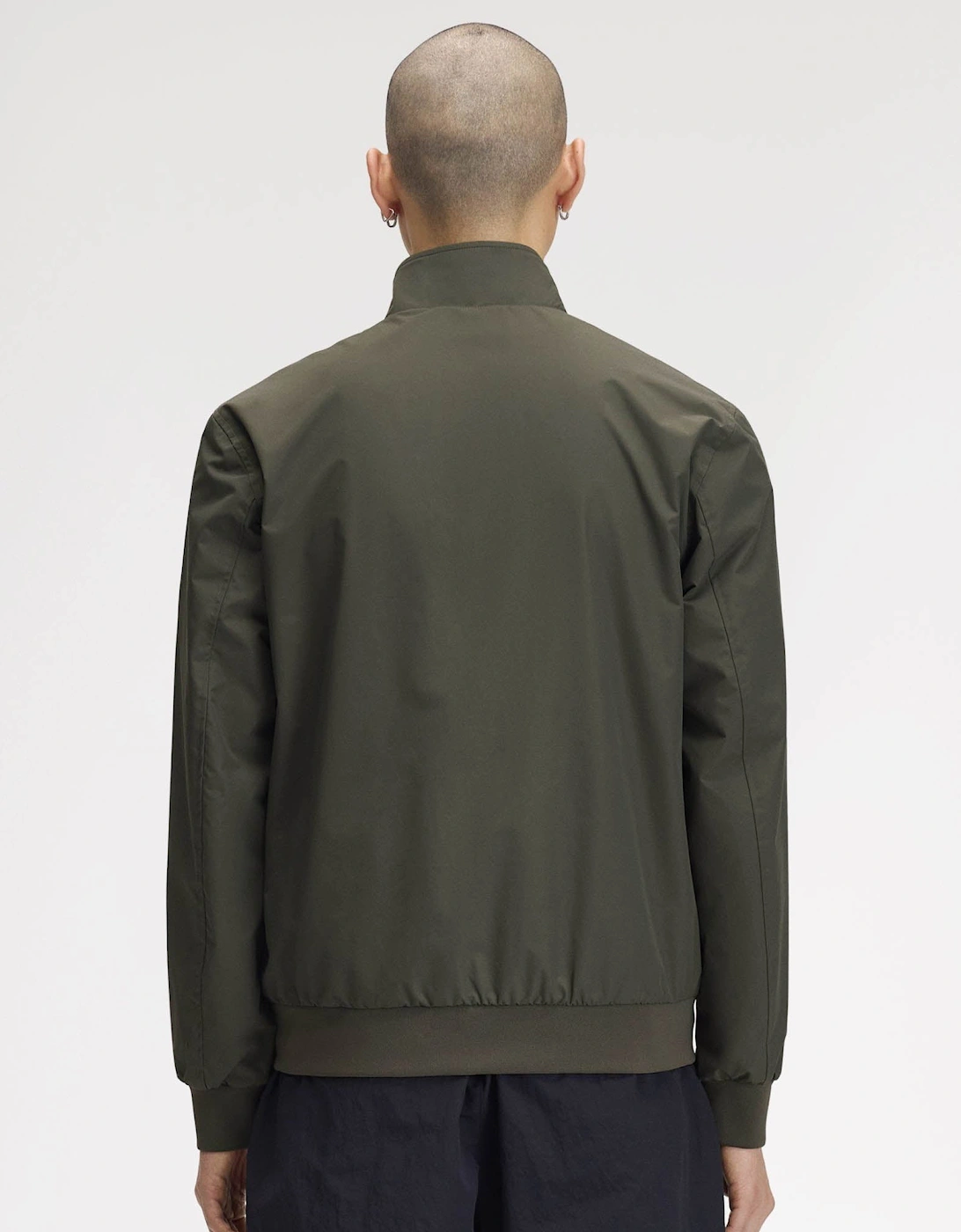 Fred Perry Mens Brentham Jacket - Field Green 148