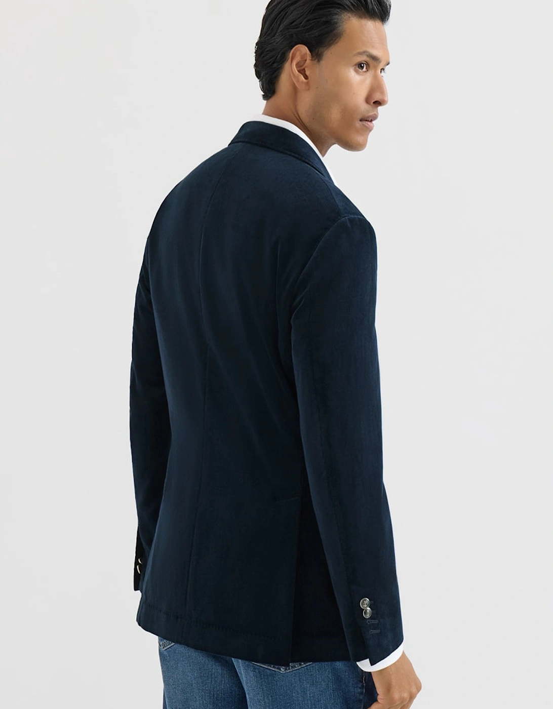 Desconstructed Blazer Blue