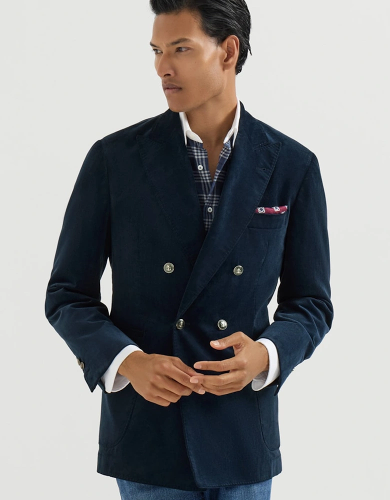 Desconstructed Blazer Blue