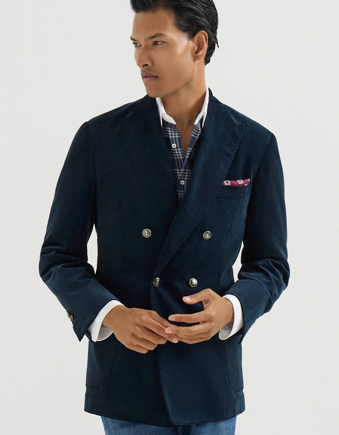 Desconstructed Blazer Blue