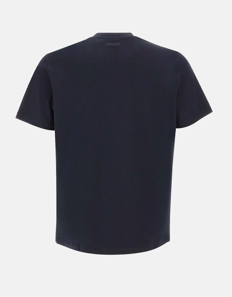 Aqua Touch Cotton T-Shirt Navy