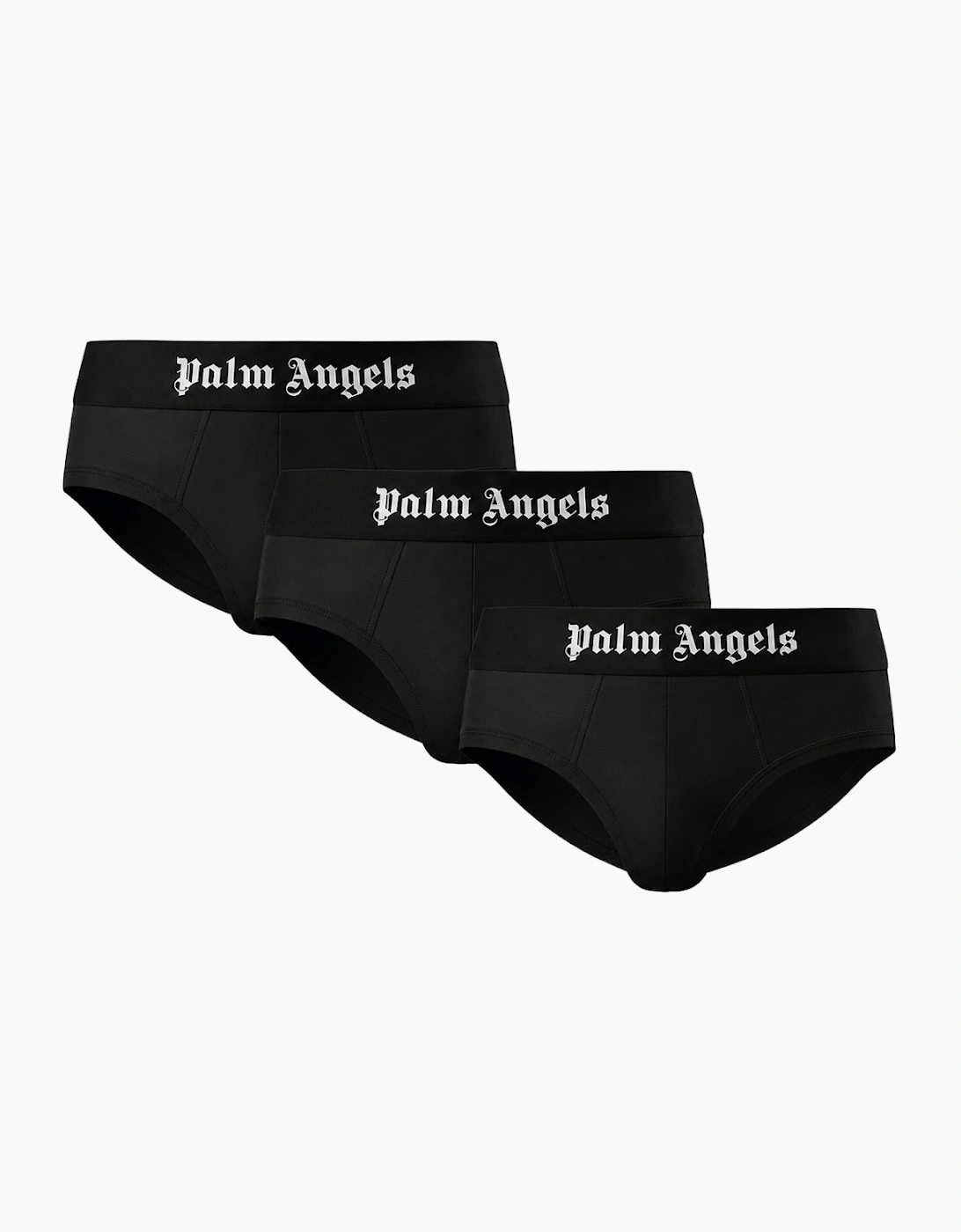 Palm Angels Women's Palm Angels Tri-Pack Black Briefs