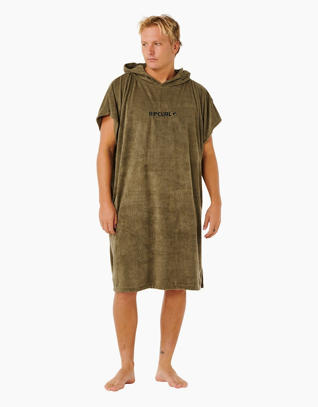 Rip Curl Mens Brand Hooded Towel Poncho, 2 of 1