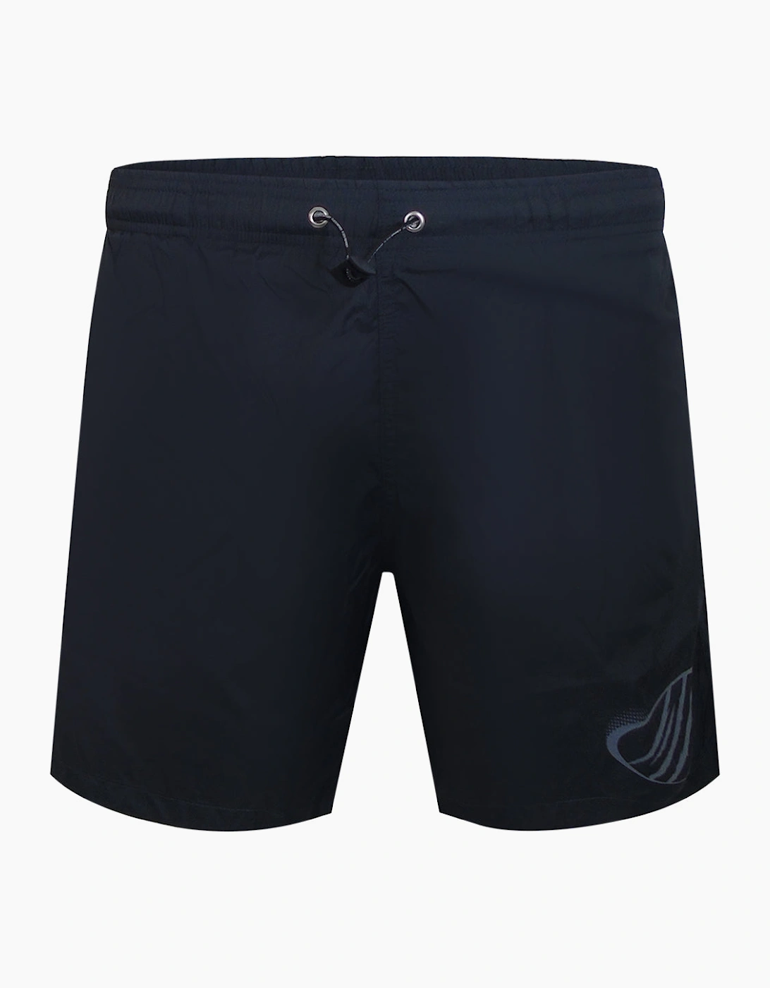 Plein Sport Monotone Logo Dark Grey Swim Shorts