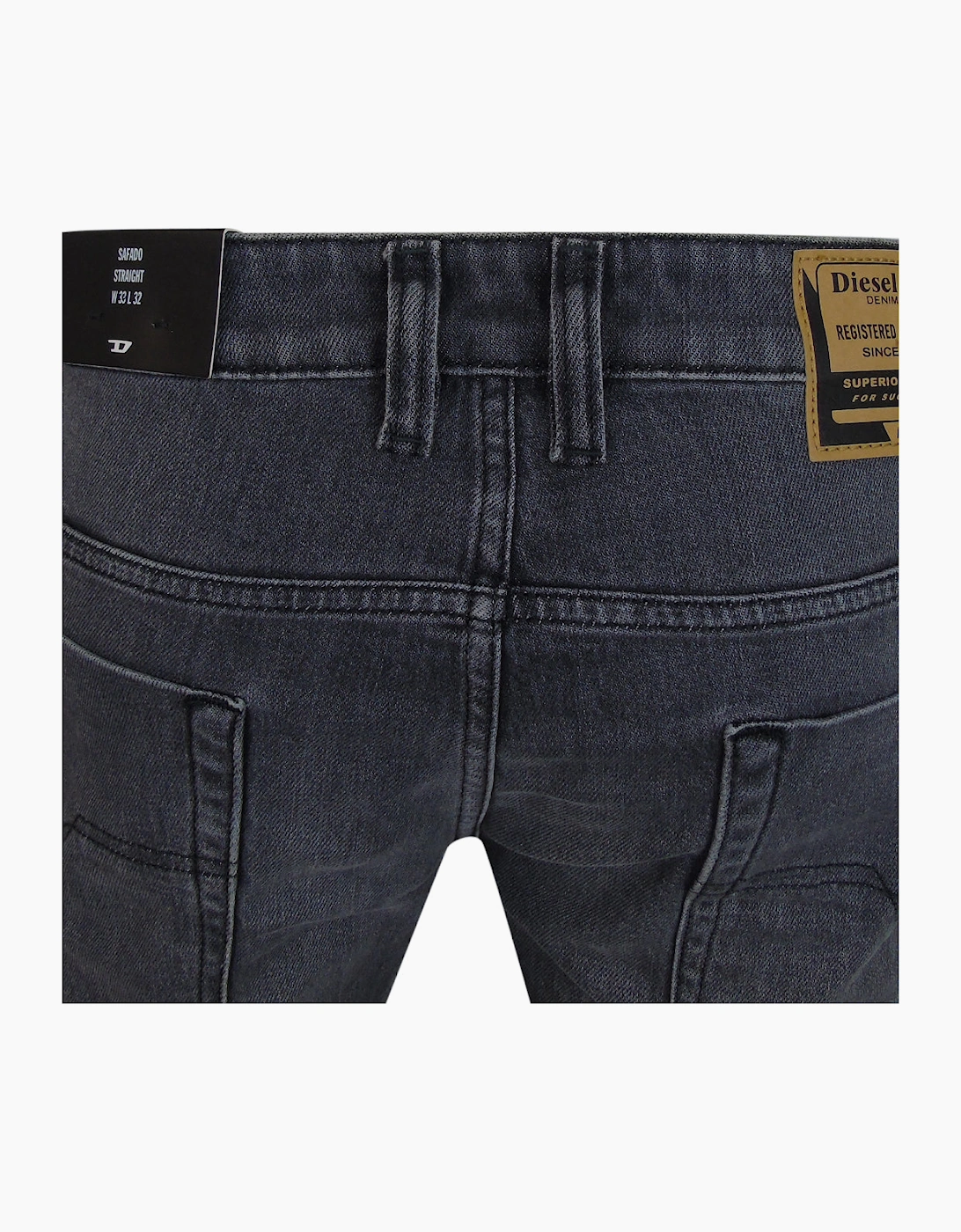 Diesel Safado-X Grey Denim Jeans