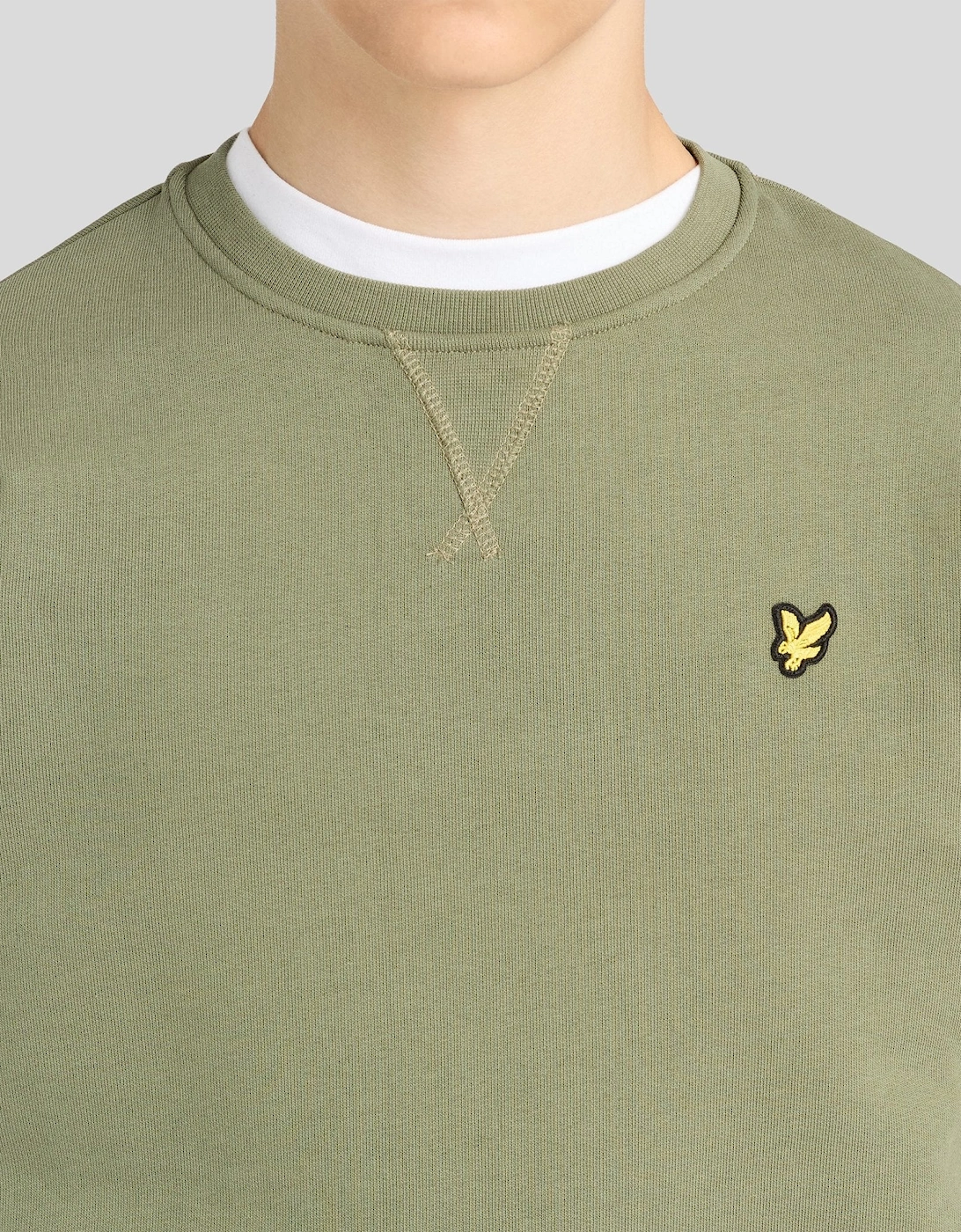 Cotton Crew Neck Sweatshirt