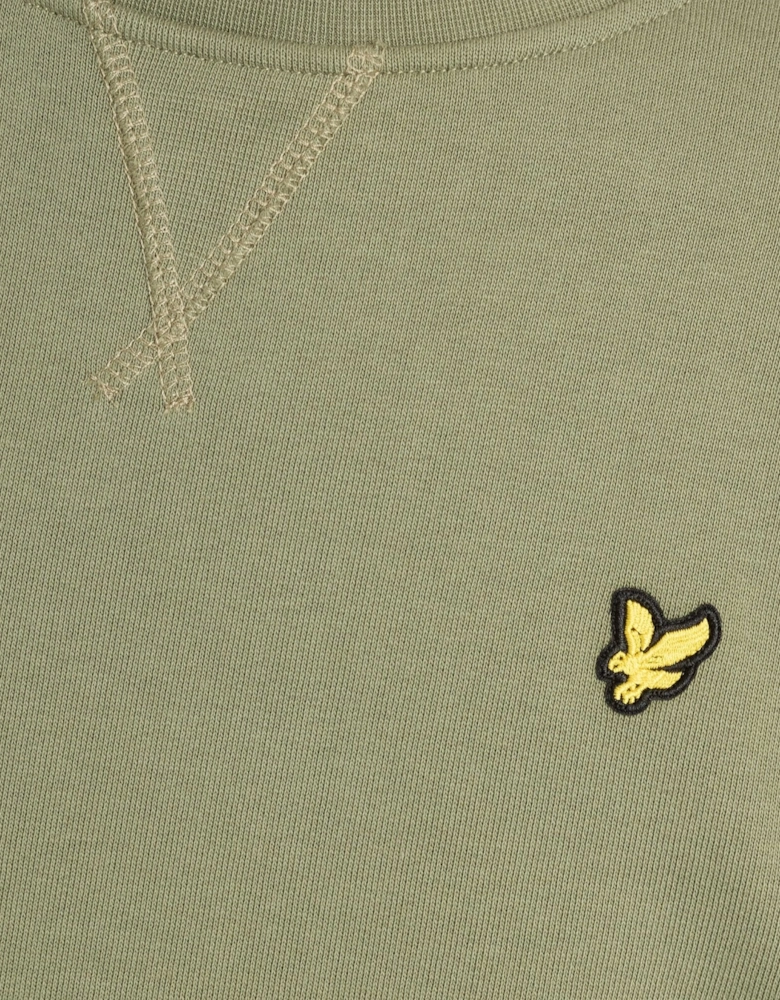 Cotton Crew Neck Sweatshirt