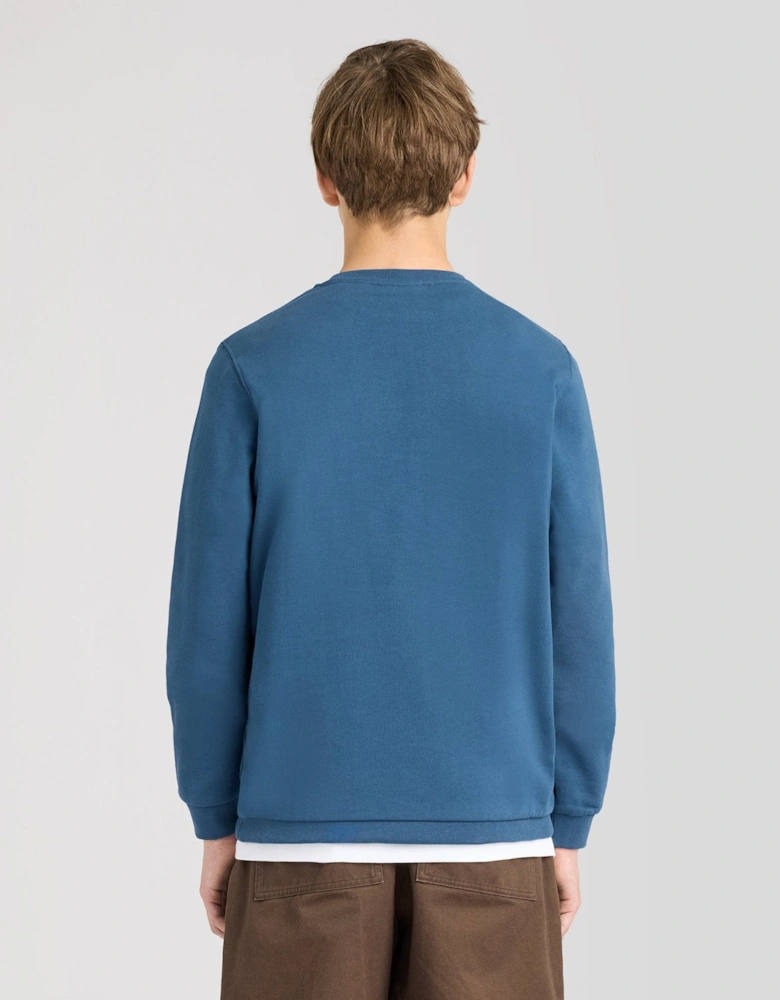 Cotton Crew Neck Sweatshirt