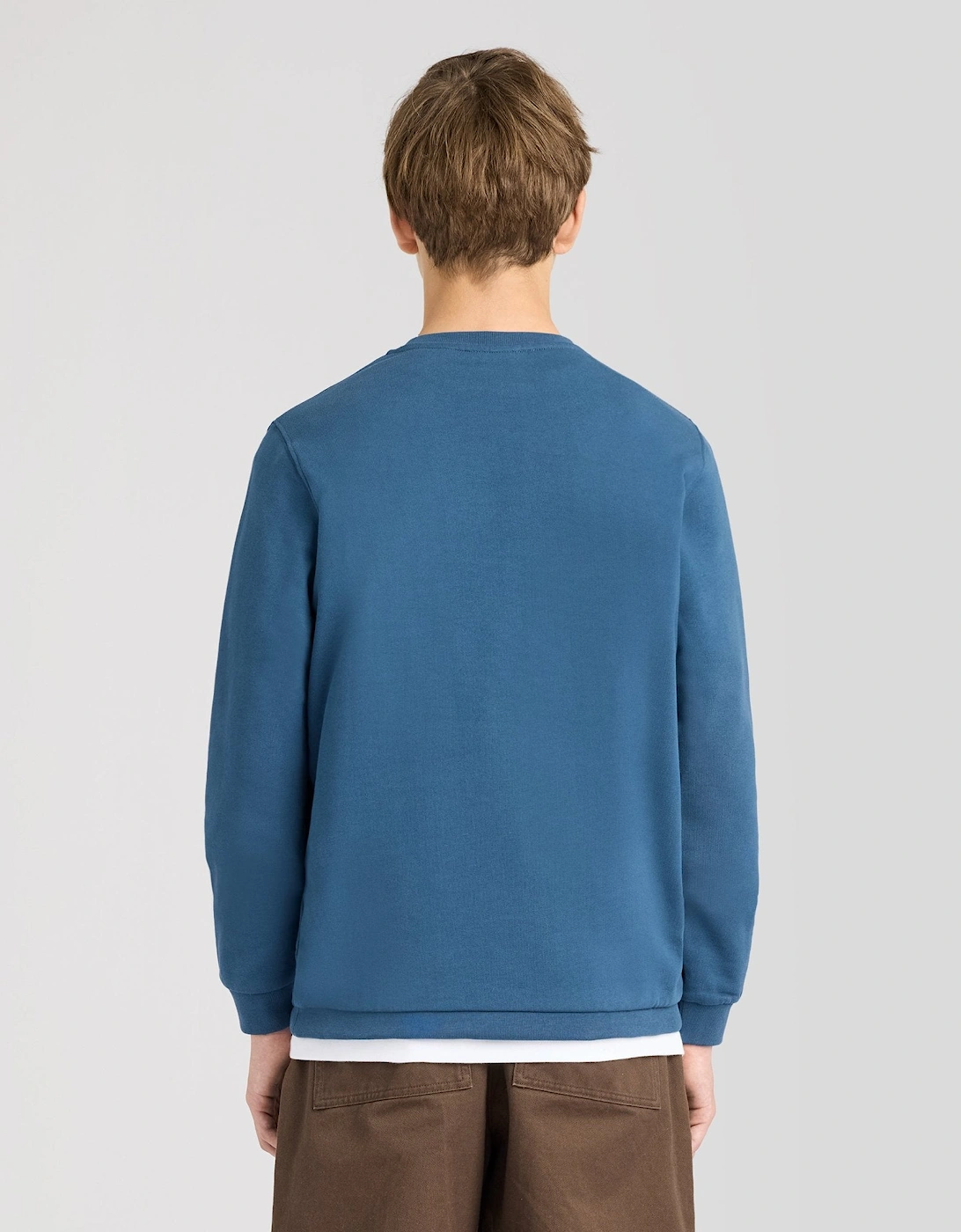 Cotton Crew Neck Sweatshirt