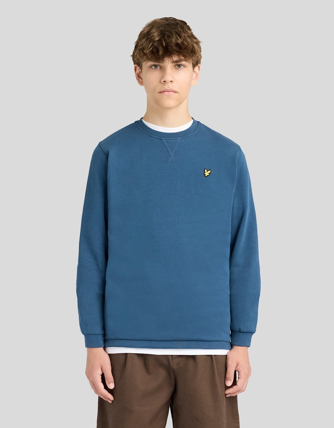 Cotton Crew Neck Sweatshirt