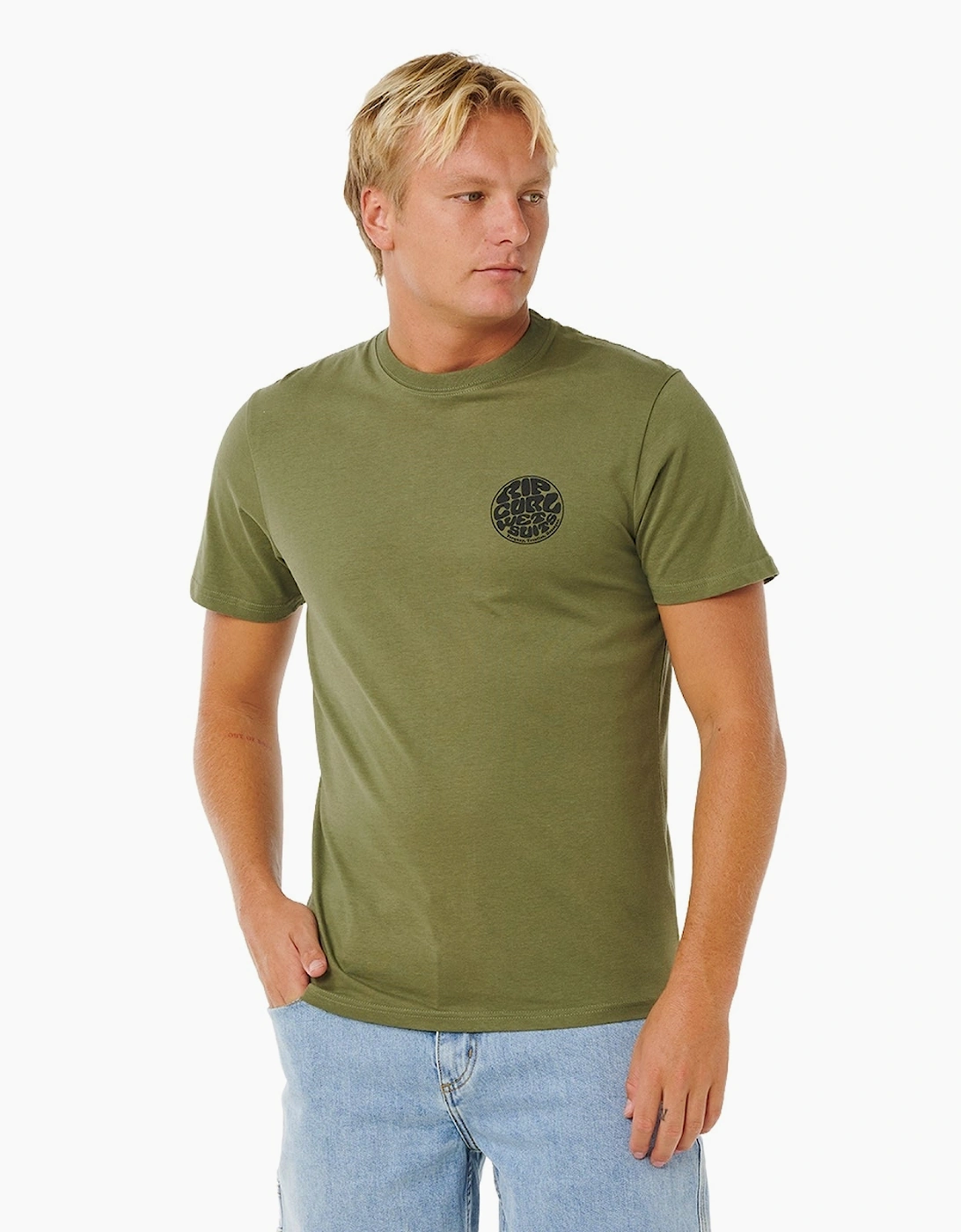 Rip Curl Mens Wettie Icon Graphic Short Sleeve T-Shirt, 2 of 1