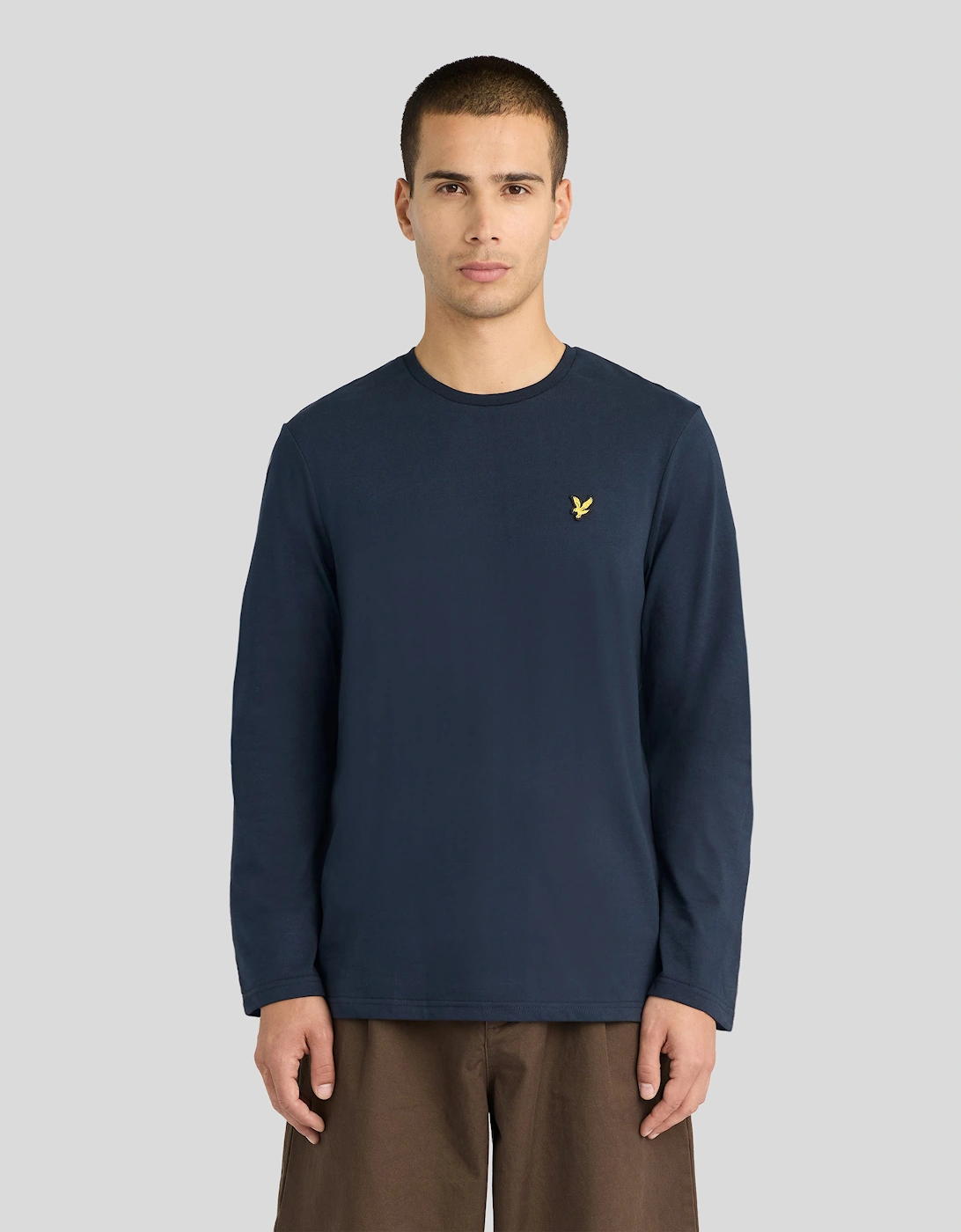 Boxy Long Sleeve Cotton T-Shirt, 7 of 6