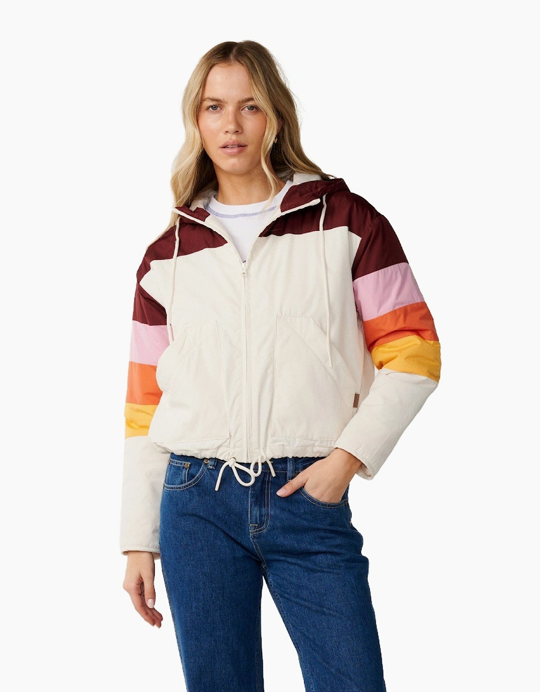 Rip Curl Womens Keepsakes Bomber Jacket, 2 of 1