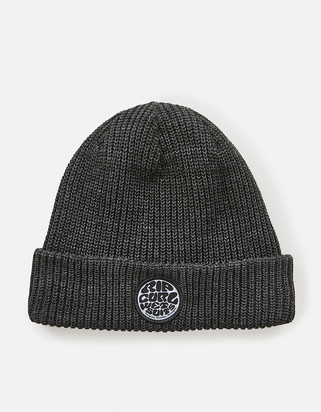 Ripcurl Men's Black Rip Curl Icons Beanie - Size One Size