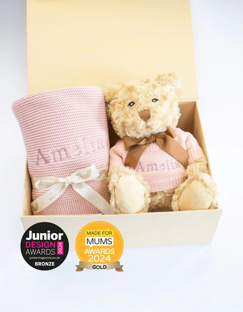 New Baby Blanket and Teddy