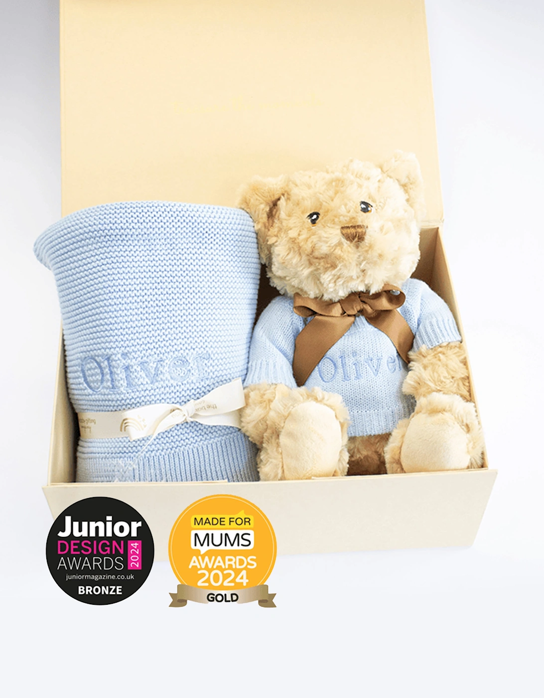 New Baby Blanket and Teddy