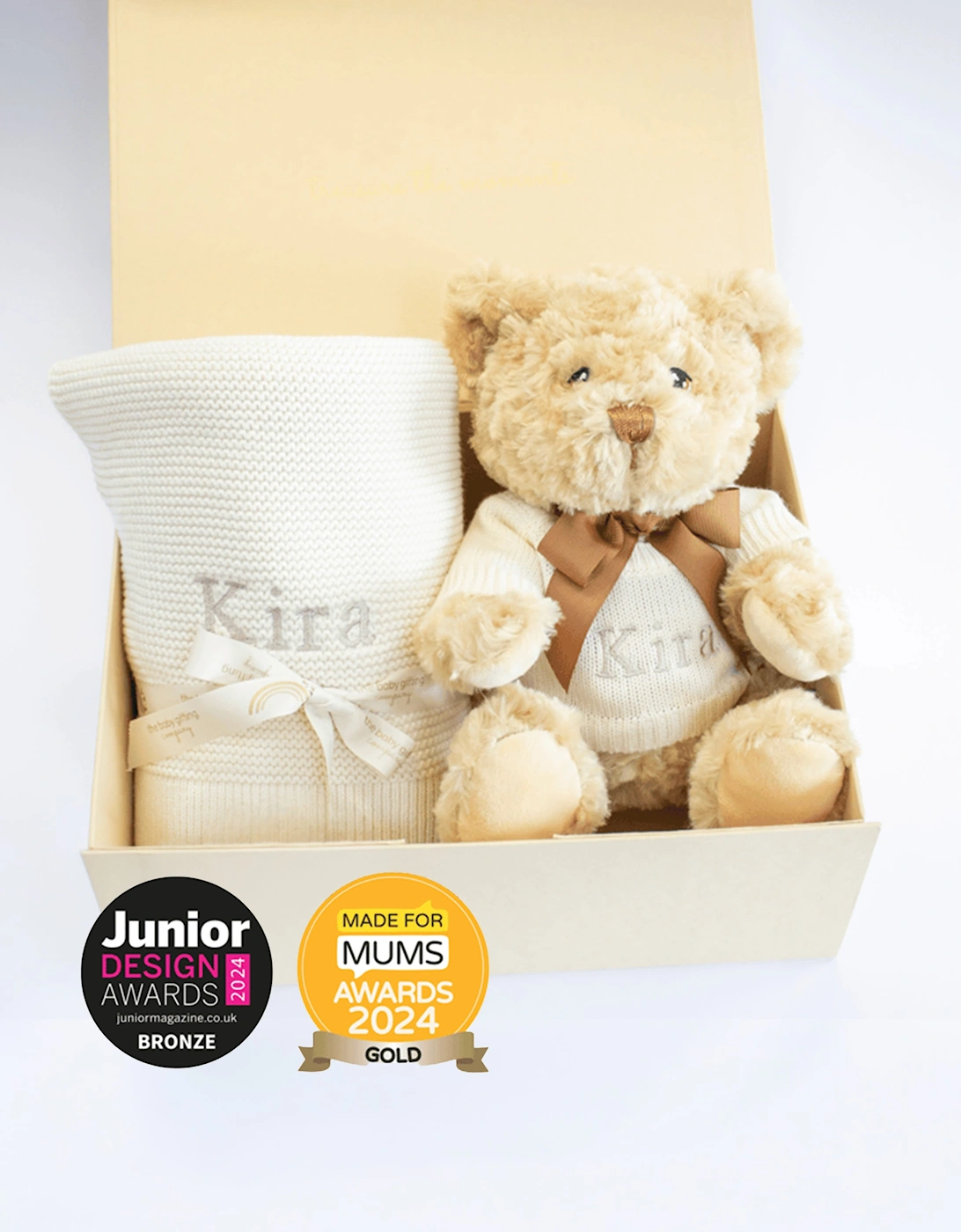 New Baby Blanket and Teddy