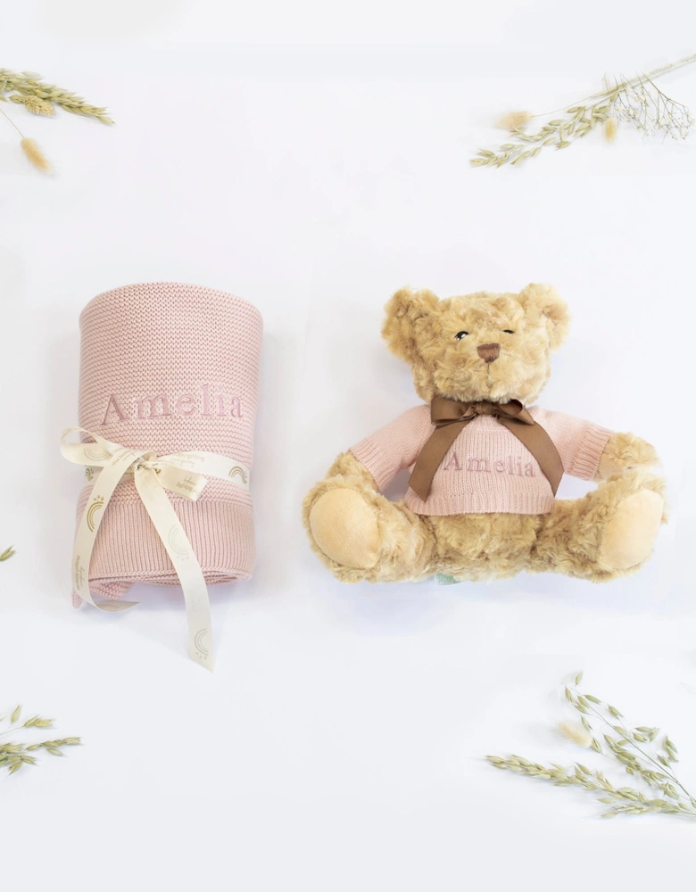 New Baby Blanket and Teddy