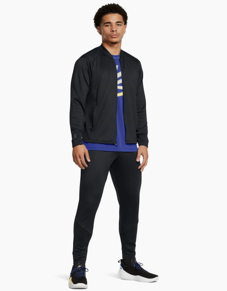 Curry Travel Moisture Wicking Long Sleeve Bomber Jacket
