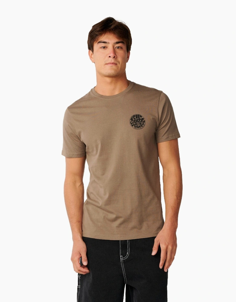 Rip Curl Mens Wettie Icon Graphic Short Sleeve T-Shirt