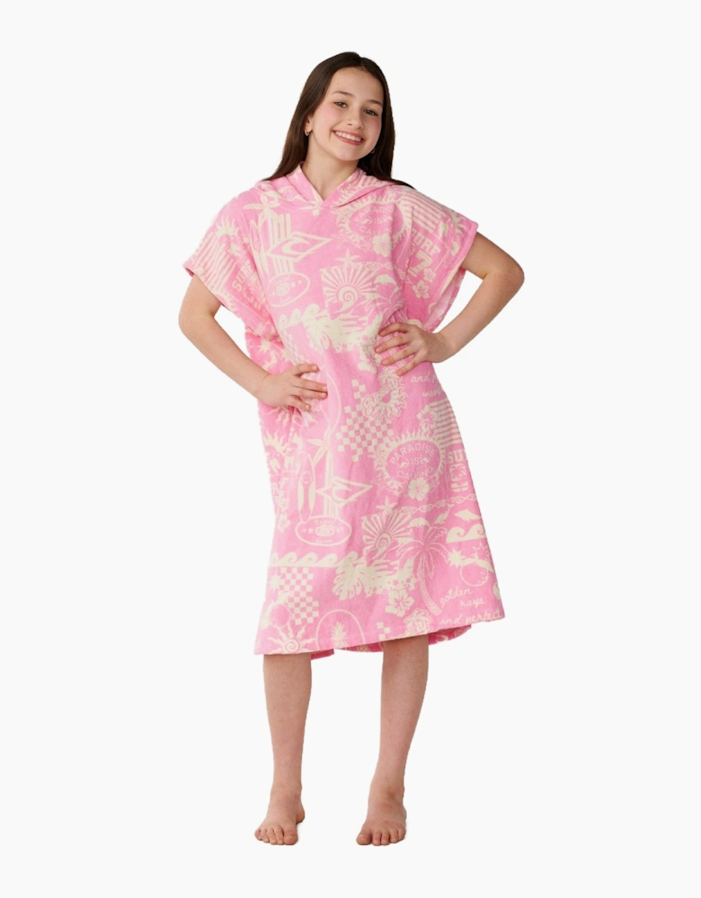 Rip Curl Womens Mixed Hooded Poncho