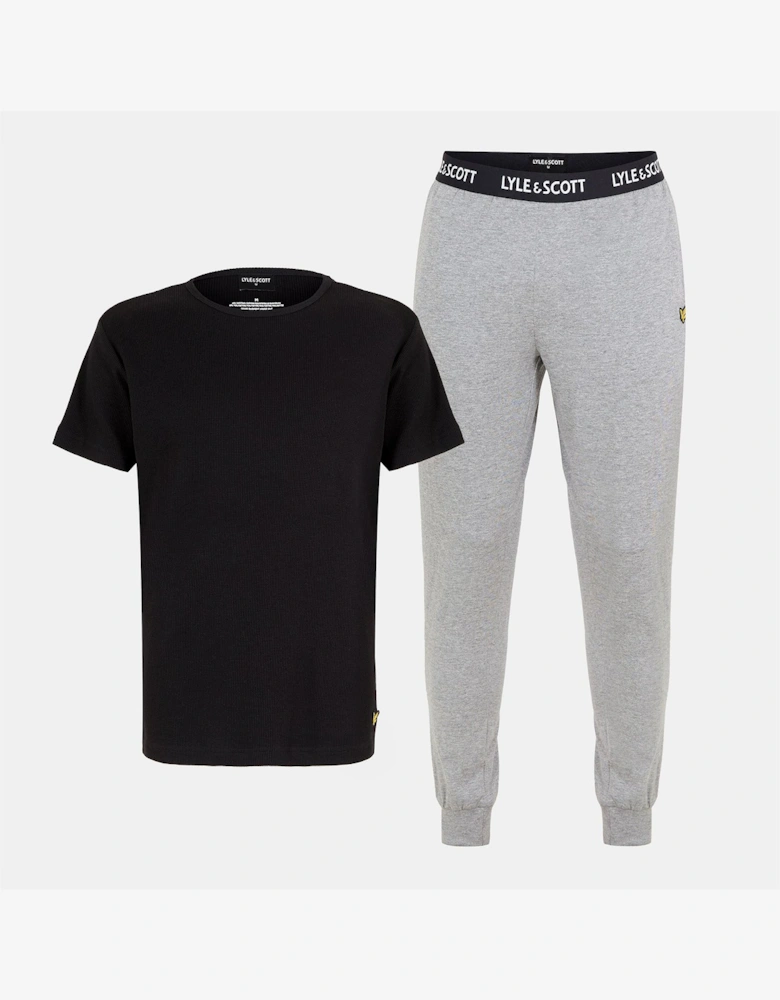 Crew Neck Short Sleeve T-Shirt Jogger Suit
