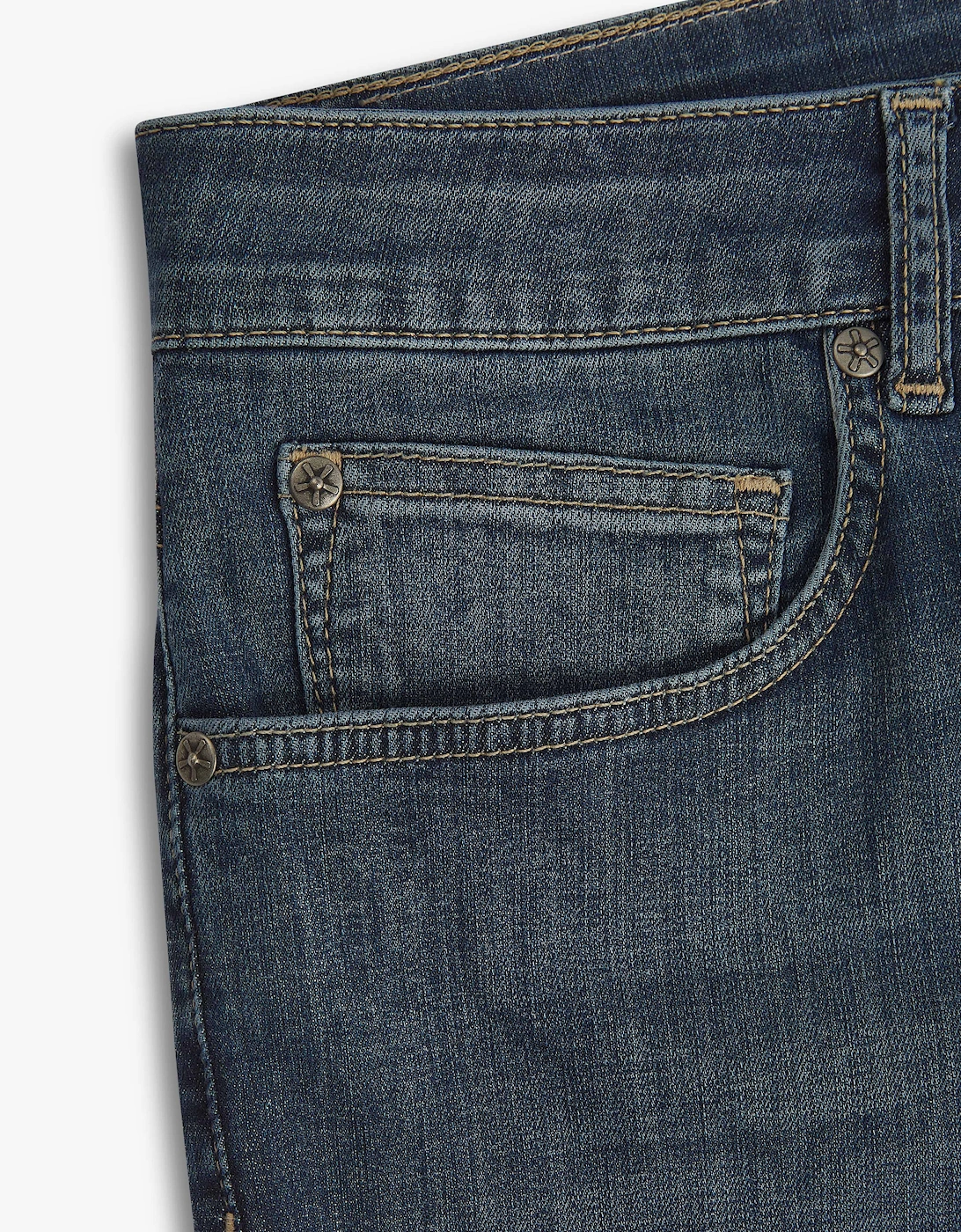 Vingt Quatre Taper Fit Cool Blue Jeans