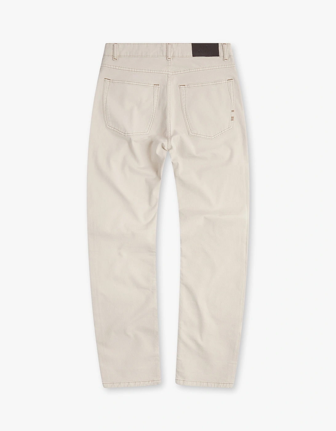 Vingt Quatre Taper Fit Ivory Jeans