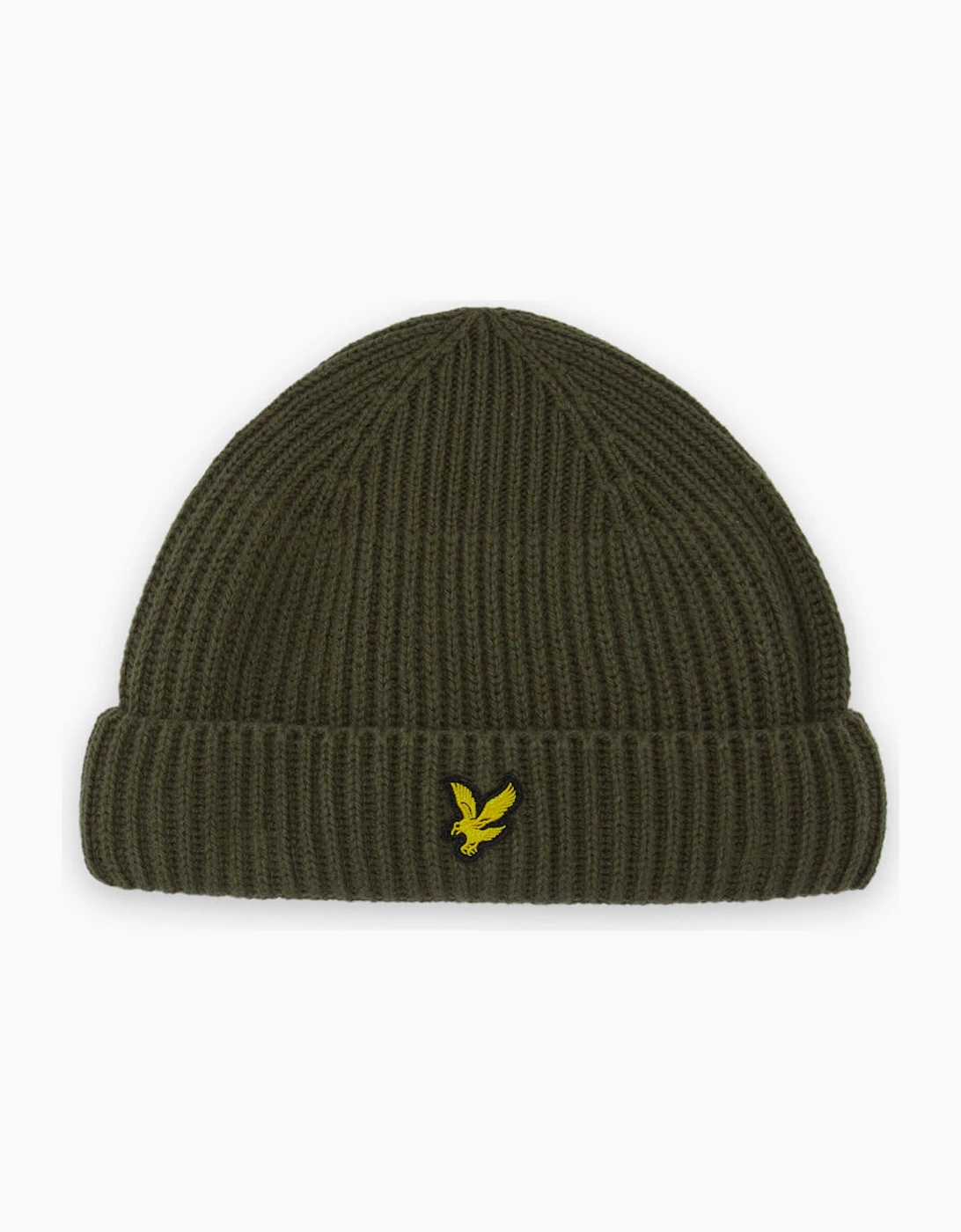 Lyle & Scott Ribbed Beanie True Olive, 2 of 1