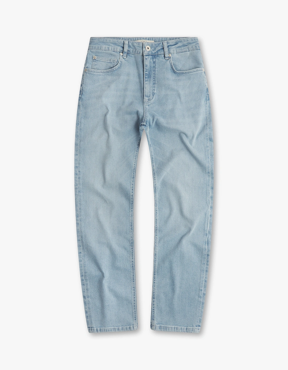 Vingt Quatre Straight Fit Ice Blue Jeans