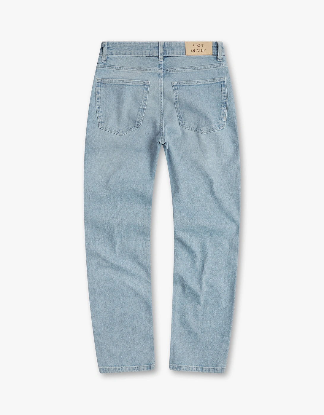 Vingt Quatre Straight Fit Ice Blue Jeans