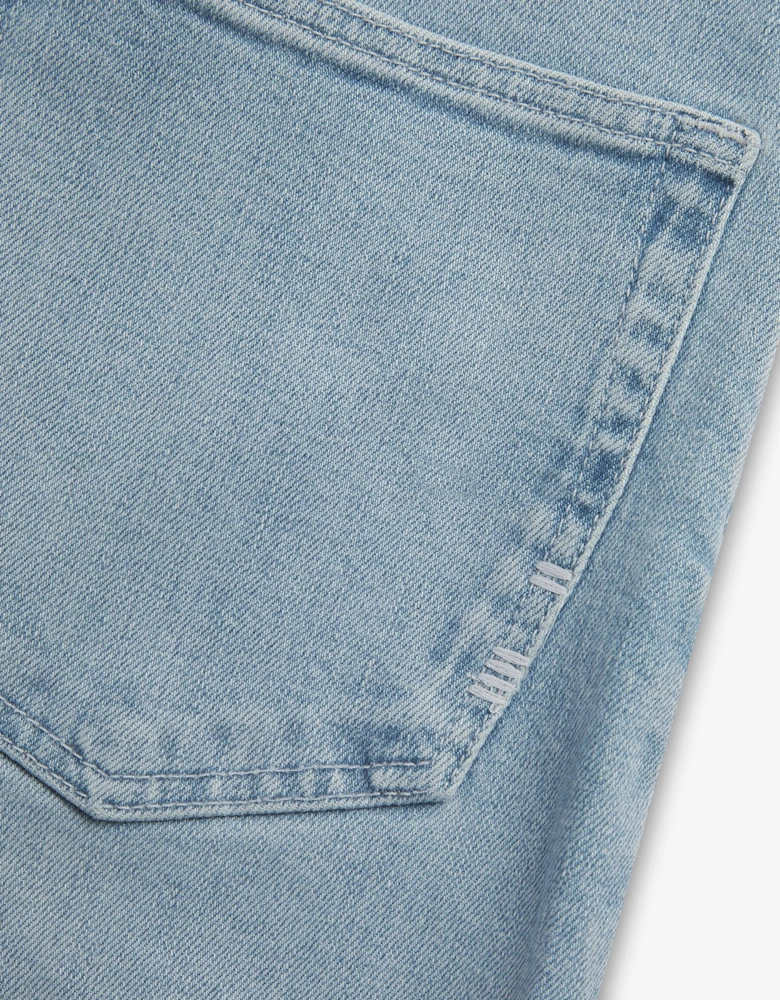 Vingt Quatre Straight Fit Ice Blue Jeans